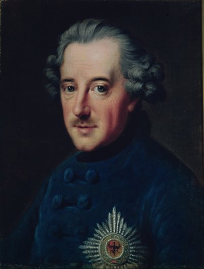 Friedrich II. der Große (1712-86) von Johann Georg Ziesenis